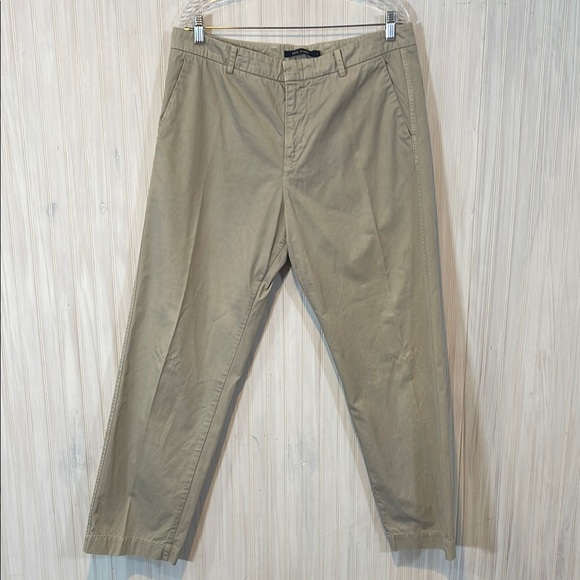 SOFIE D'HOORE CHINO KHAKI ONE POCKET PANT 44 - Picture 1 of 5